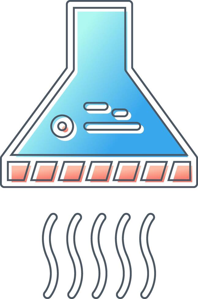 icône de vecteur de hotte aspirante