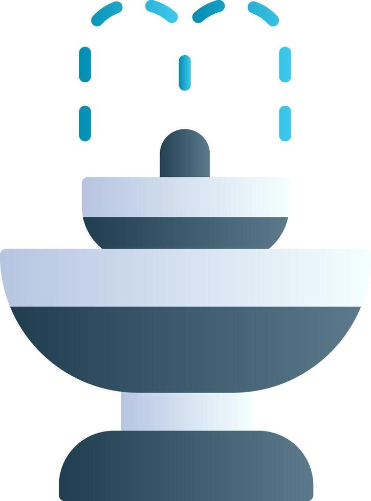 icône de vecteur de fontaine