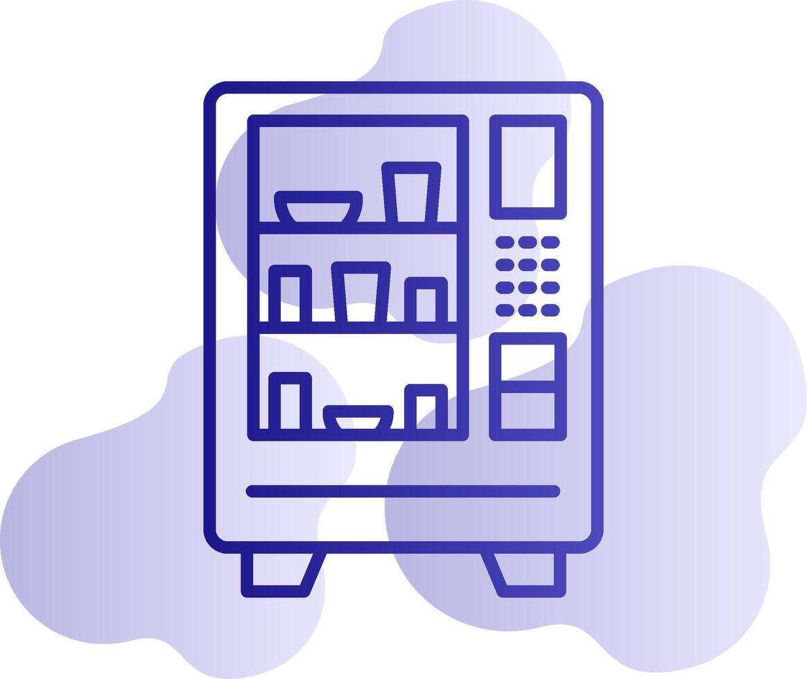 icône de vecteur de distributeur automatique