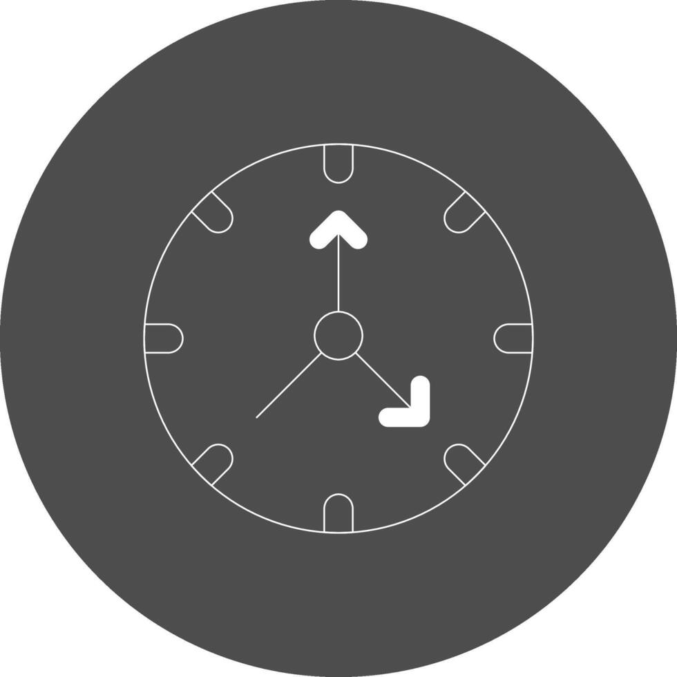 conception d'icône créative d'horloge vecteur