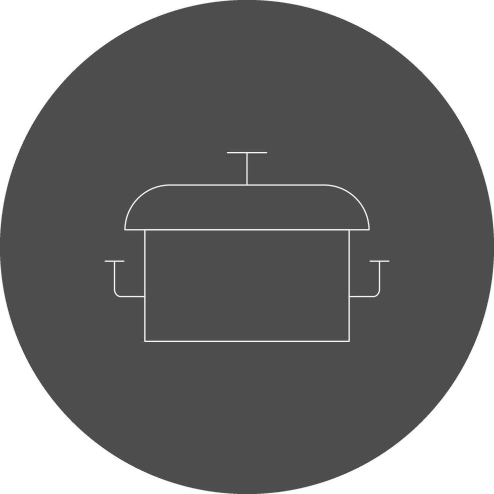 conception d'icône créative marmite vecteur