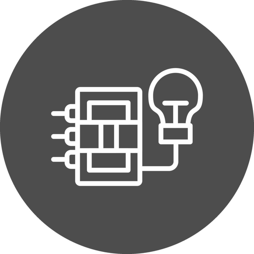 circuit Créatif icône conception vecteur