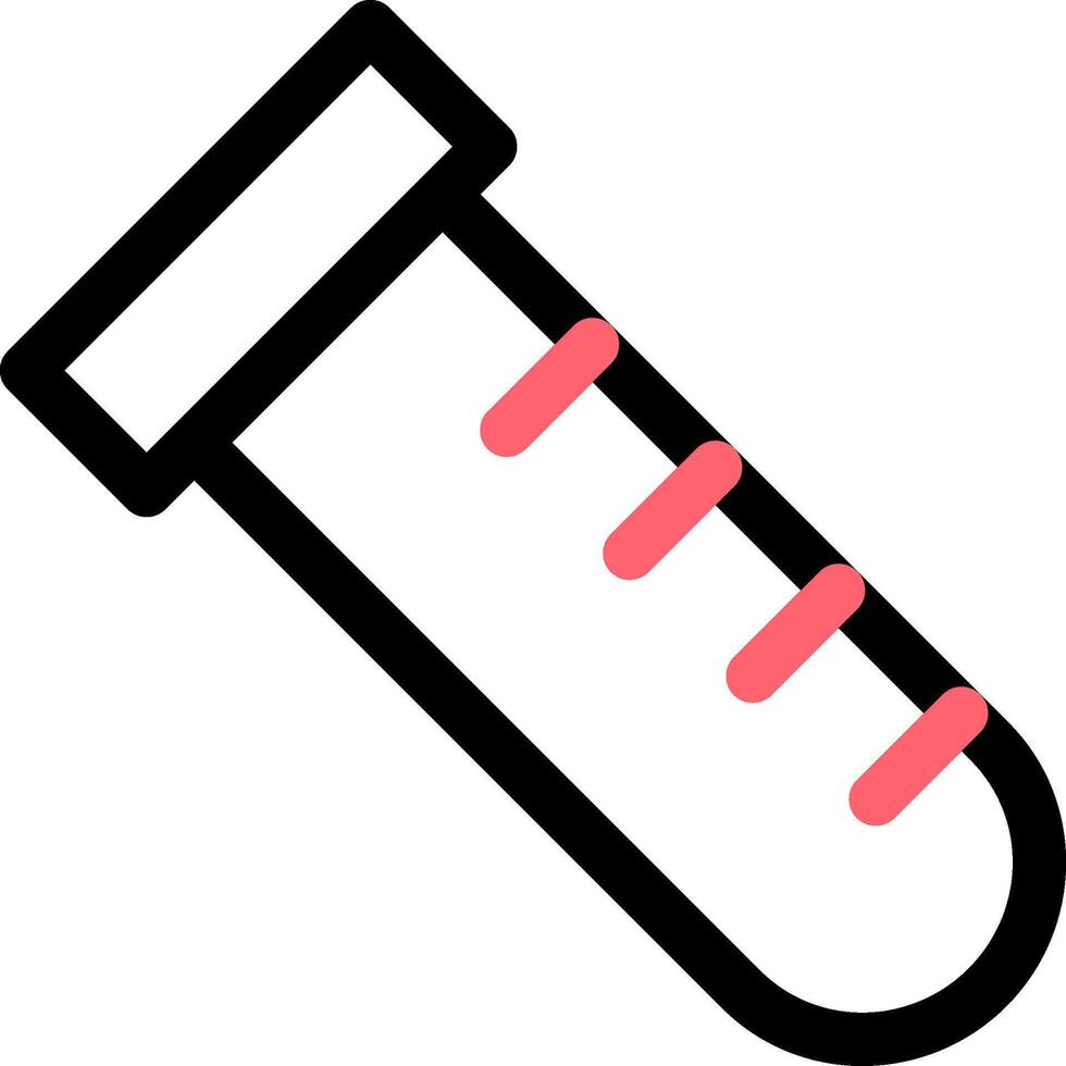 conception d'icône créative de test sanguin vecteur