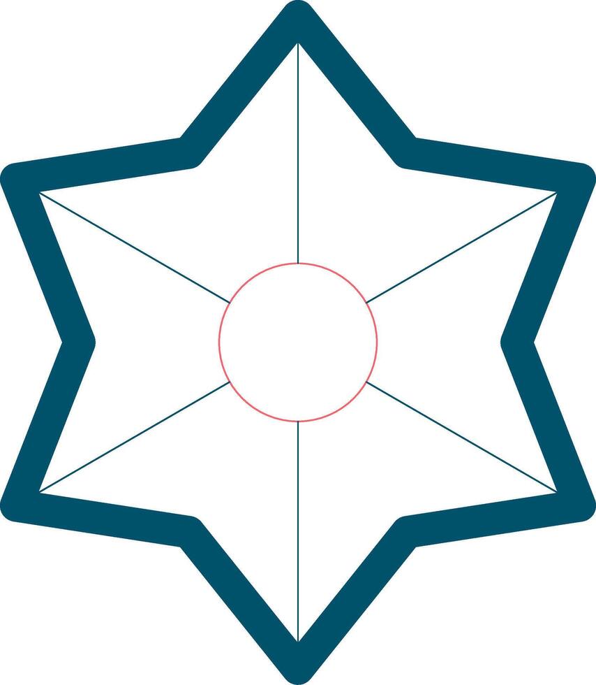 étoile de mer Créatif icône conception vecteur