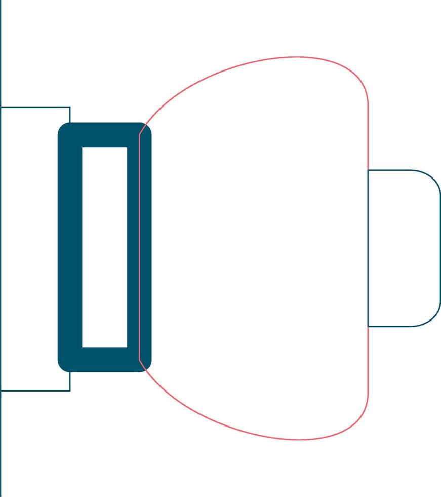 conception d'icône créative de bouton de porte vecteur