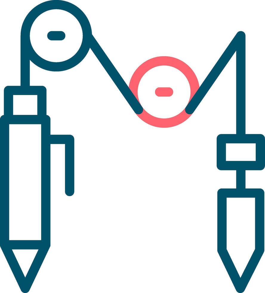 conception d'icône créative de séparation vecteur