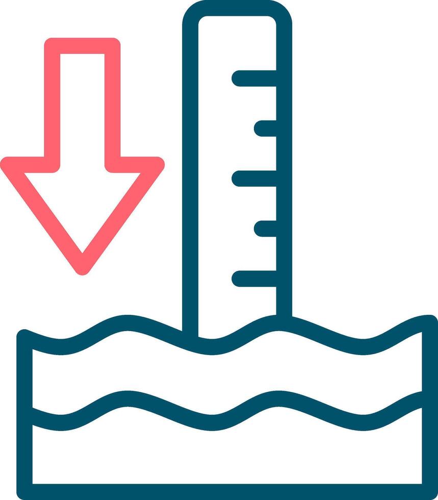 faible marée Créatif icône conception vecteur