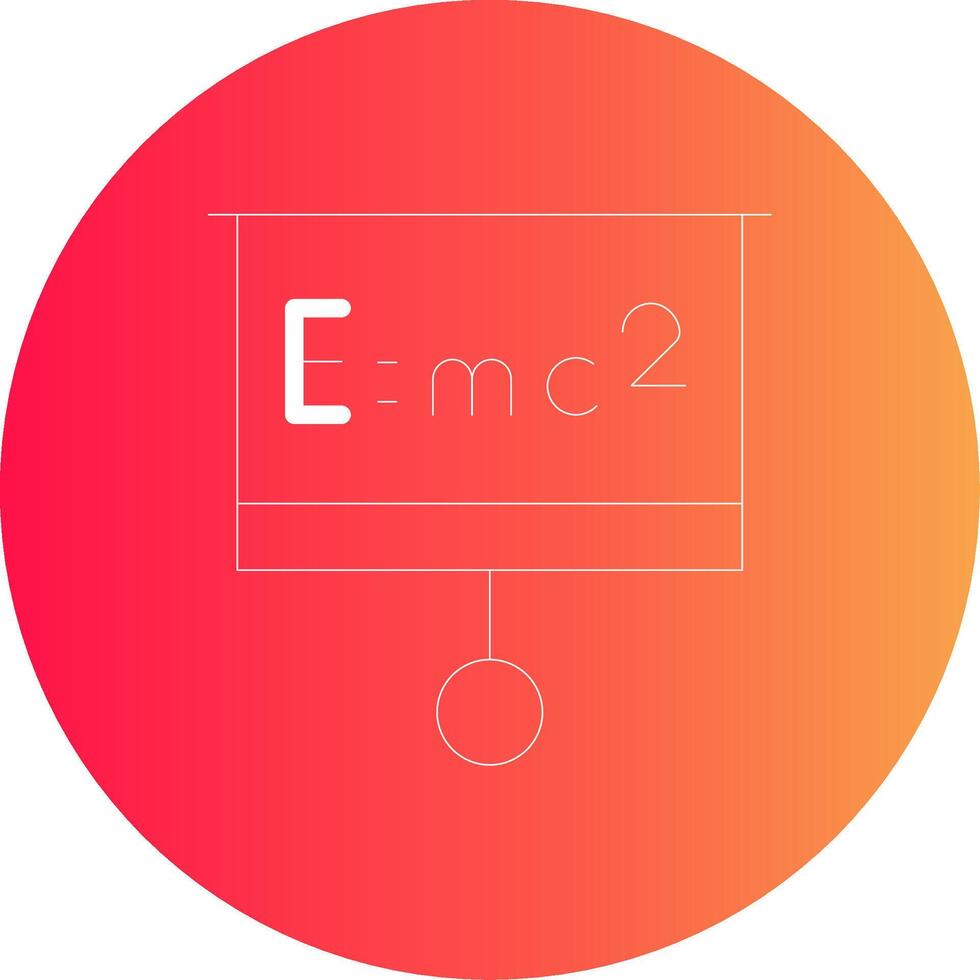 conception d'icône créative de relativité vecteur