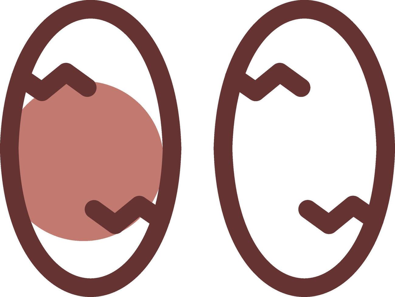 conception d'icône créative d'oeufs vecteur