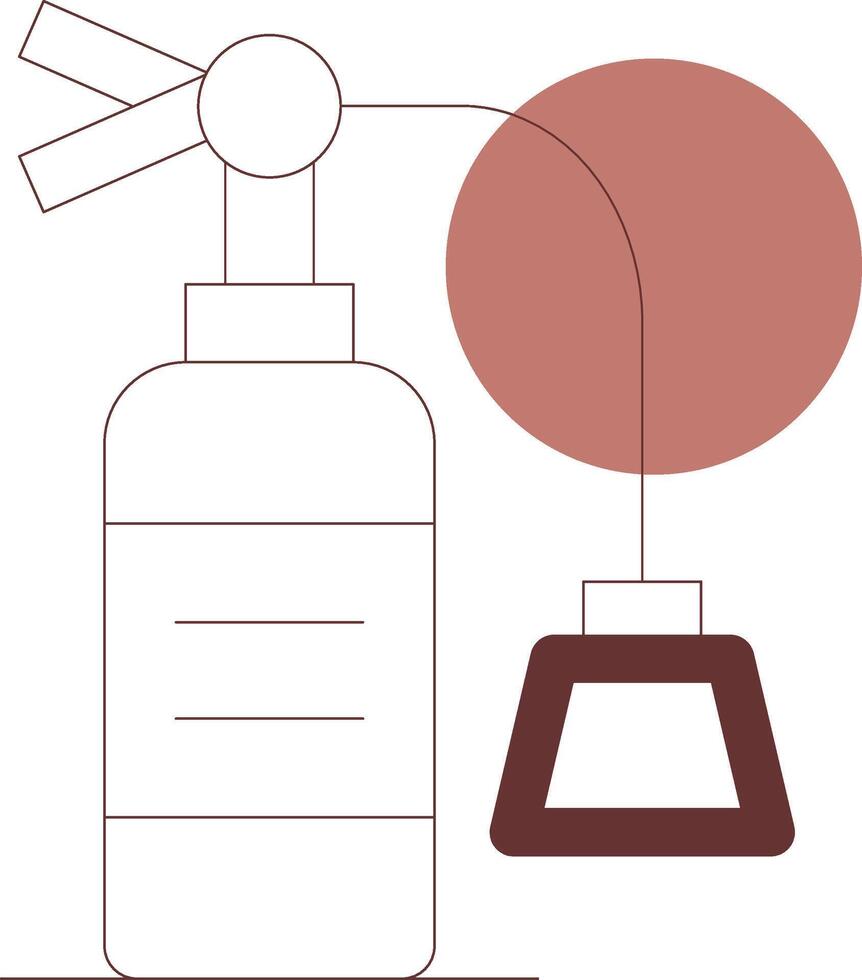 conception d'icône créative d'extincteur vecteur