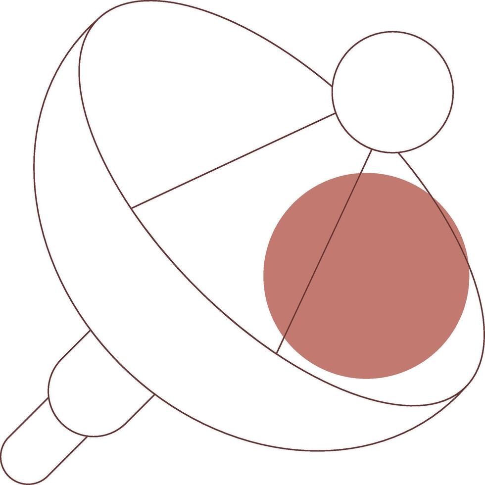 conception d'icône créative radar vecteur