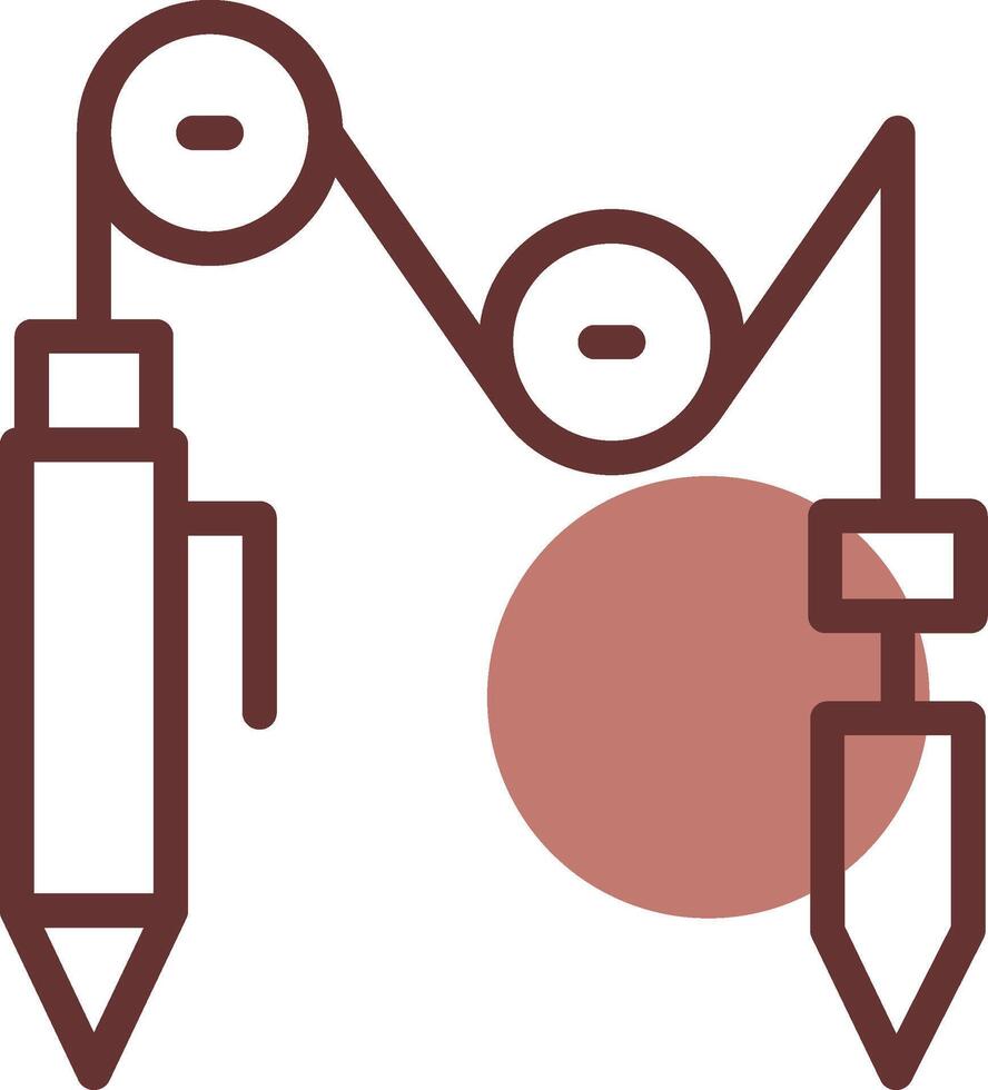 conception d'icône créative de séparation vecteur