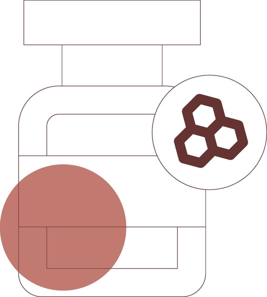 mon chéri pot Créatif icône conception vecteur