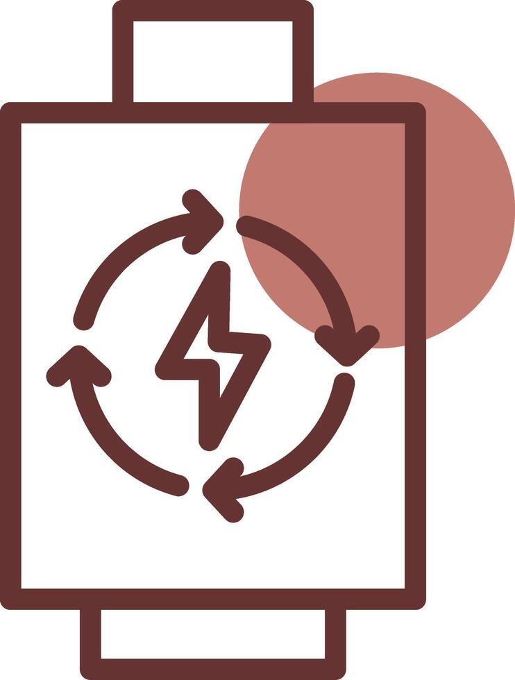 rechargeable batterie Créatif icône conception vecteur