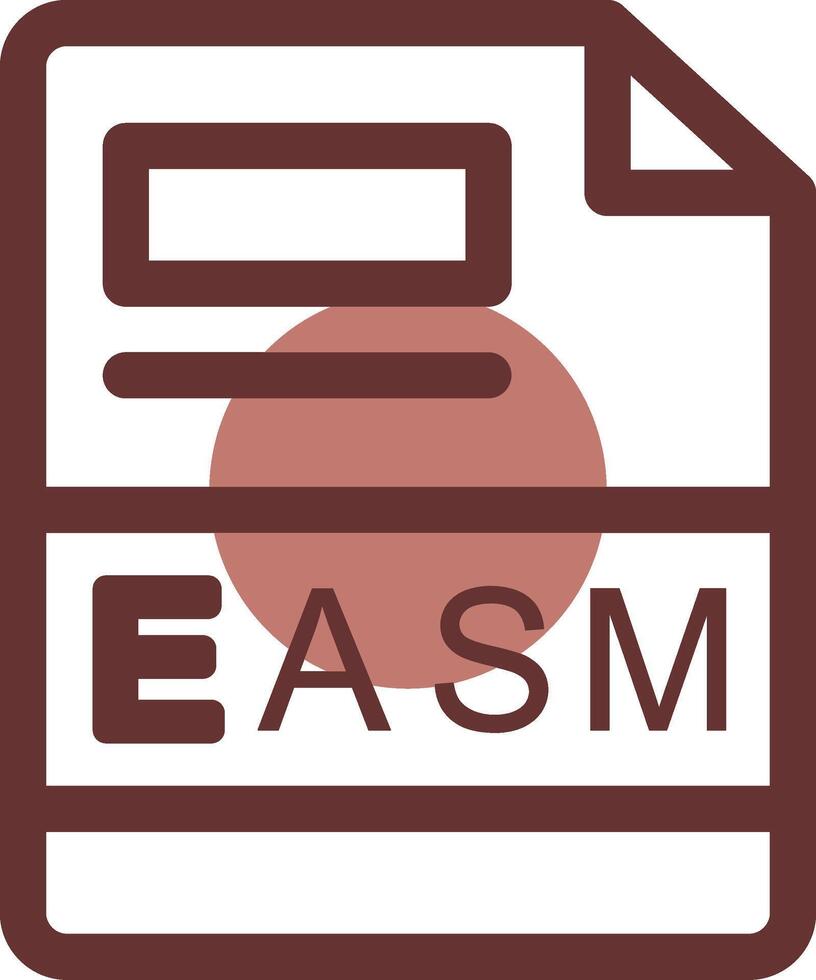 easm Créatif icône conception vecteur