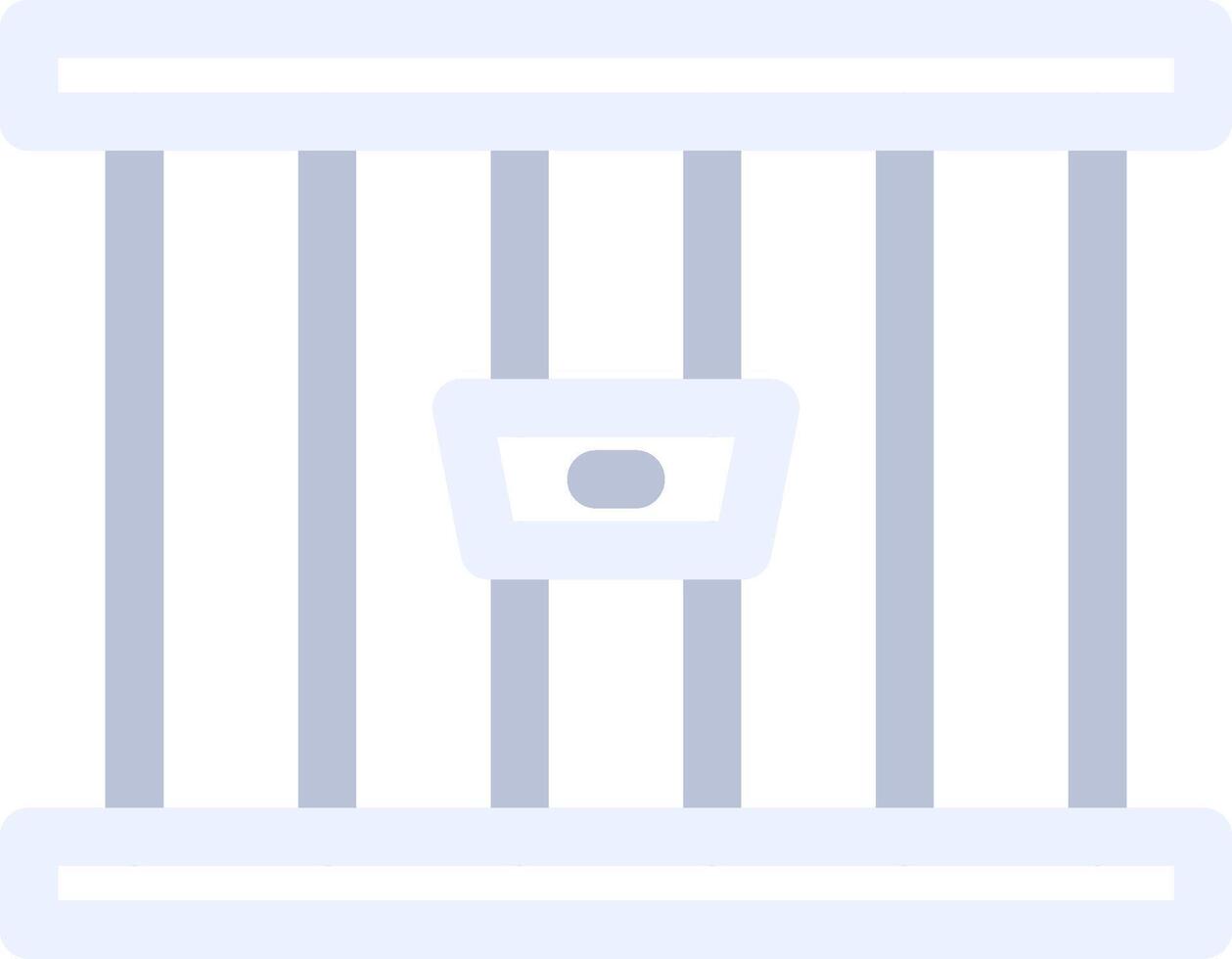 conception d'icône créative de prison vecteur