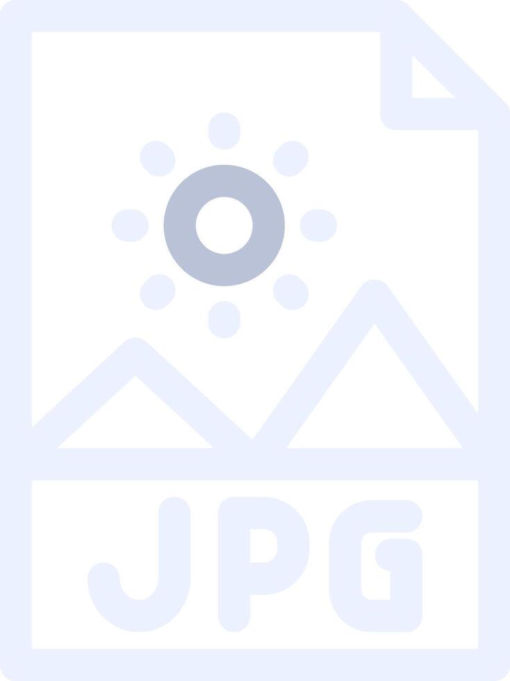 conception d'icône de création de fichier jpg vecteur