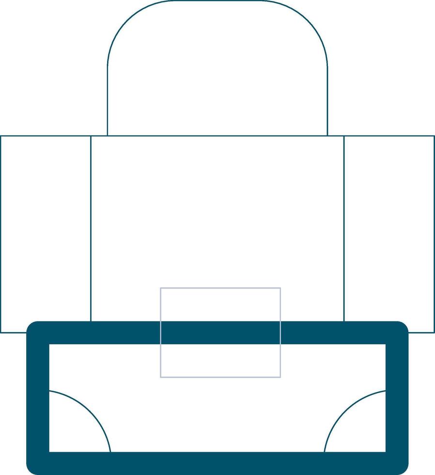 conception d'icône créative porte-documents vecteur