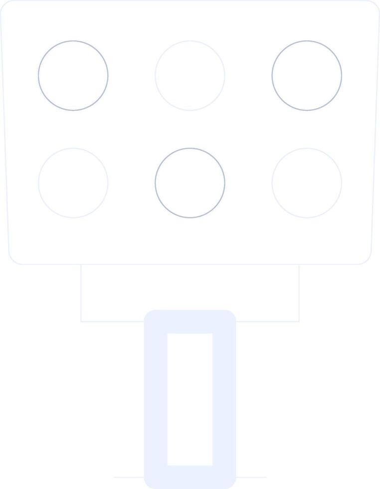 conception d'icône créative légère vecteur