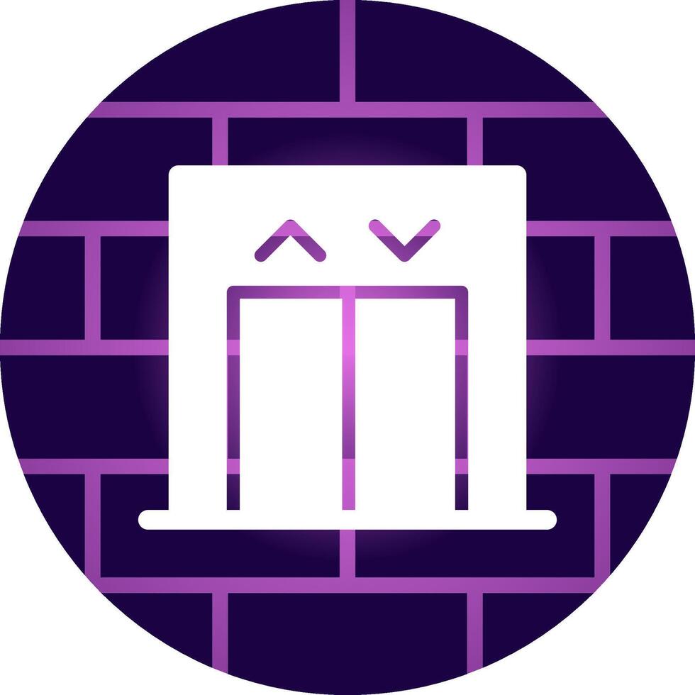 conception d'icône créative d'ascenseur vecteur