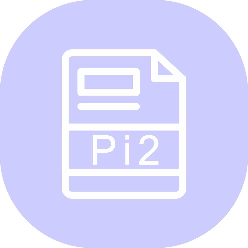 pi2 Créatif icône conception vecteur