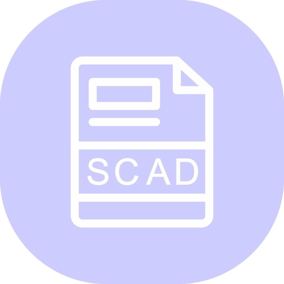 scad Créatif icône conception vecteur