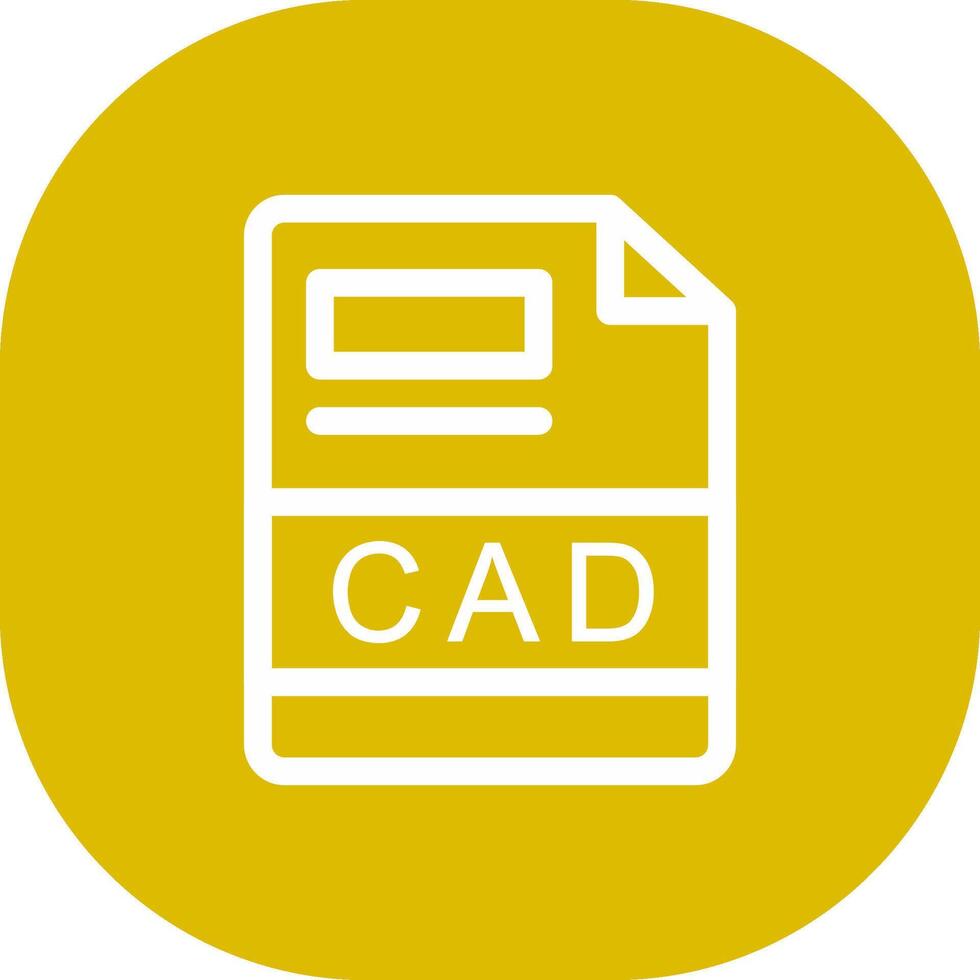 conception d'icône créative cad vecteur