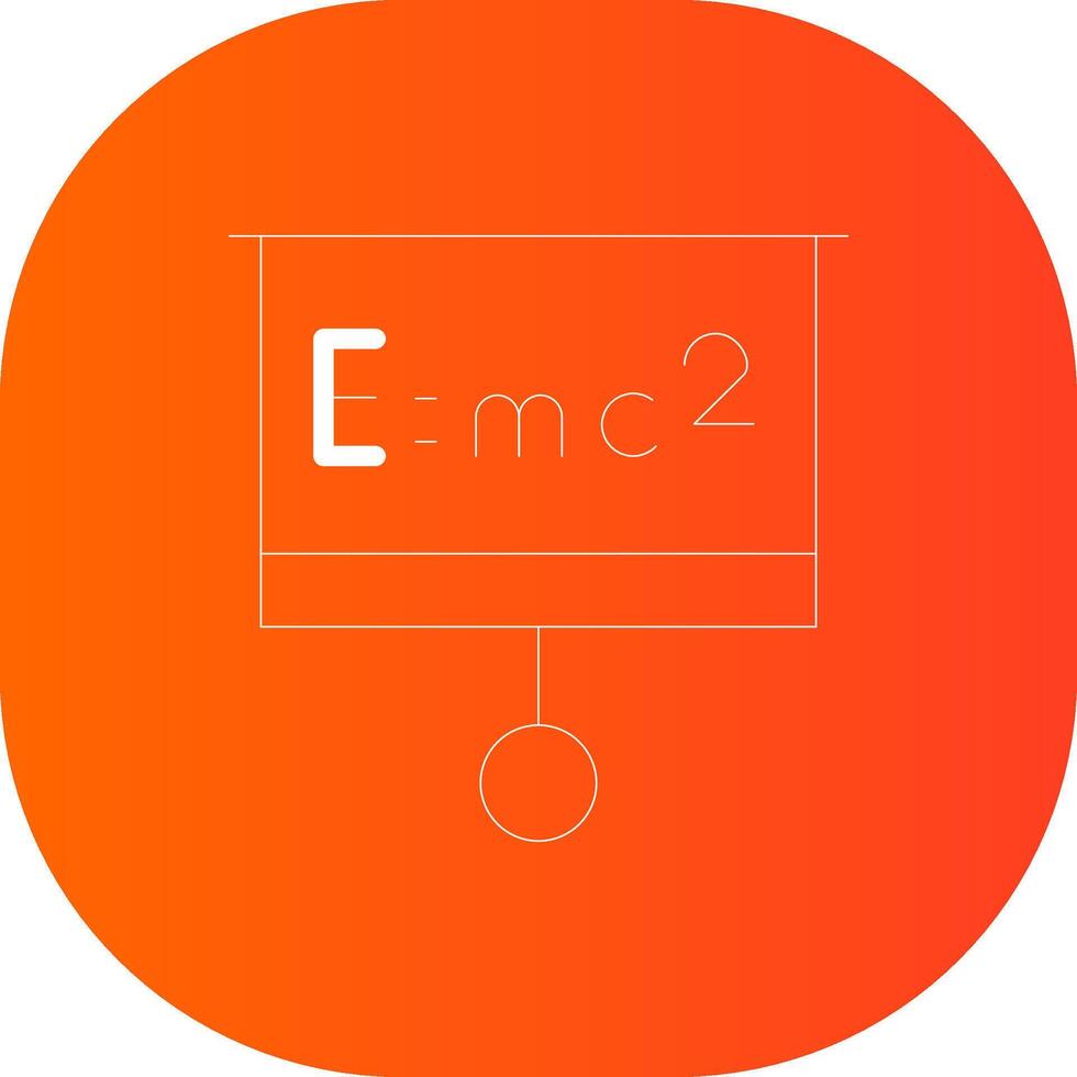 conception d'icône créative de relativité vecteur