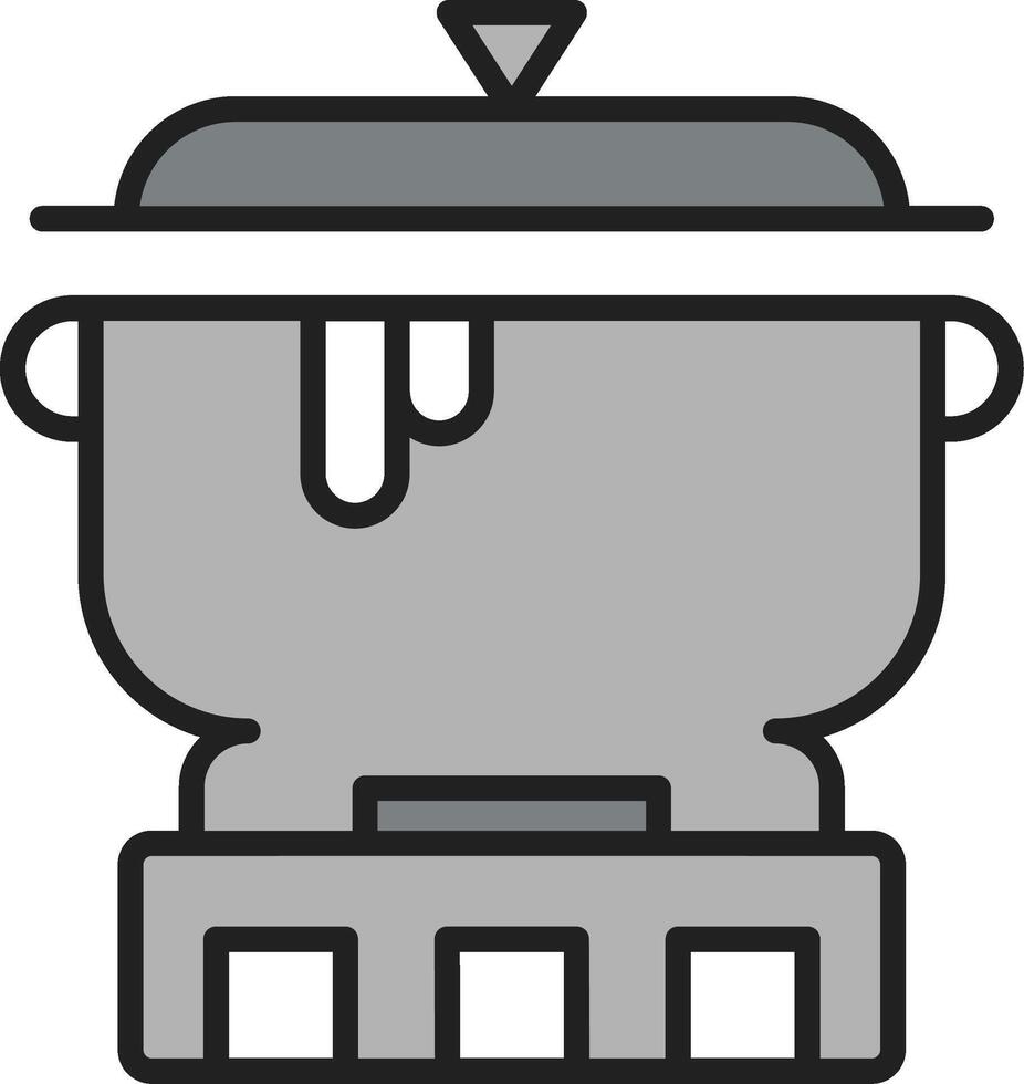 icône de vecteur de pot