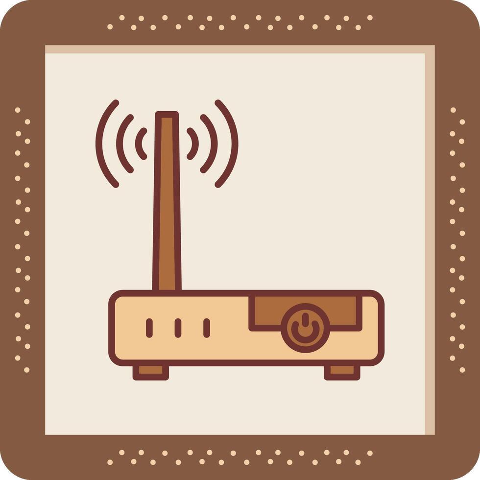 icône de vecteur de périphérique de routeur
