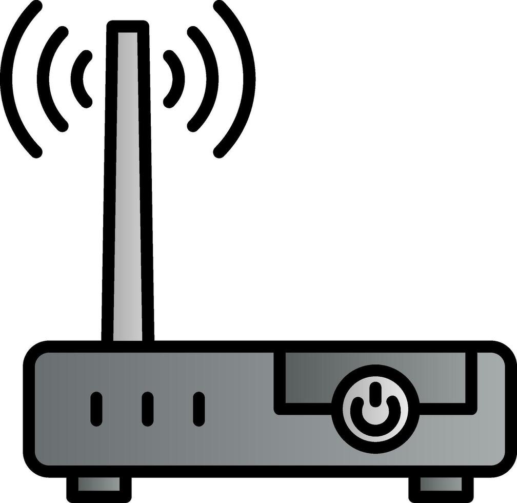 icône de vecteur de périphérique de routeur