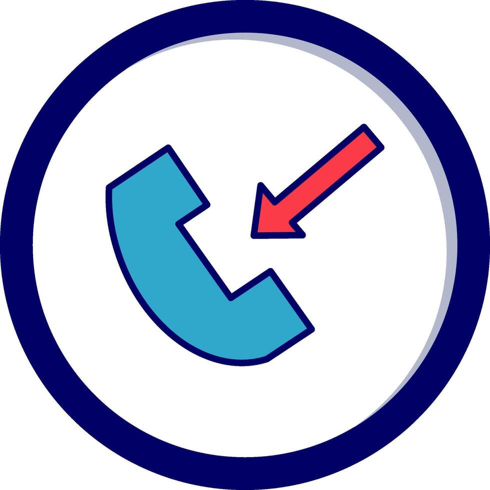 icône de vecteur d'appel