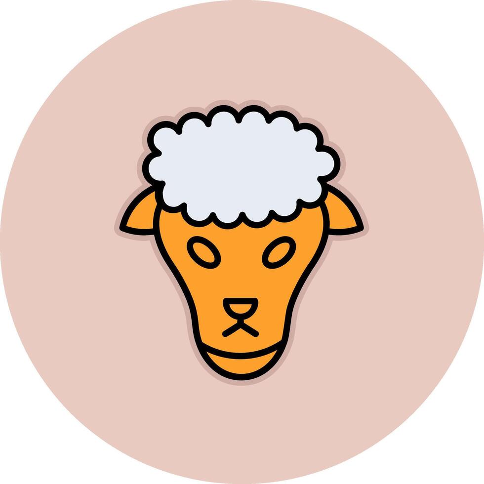 icône de vecteur de mouton