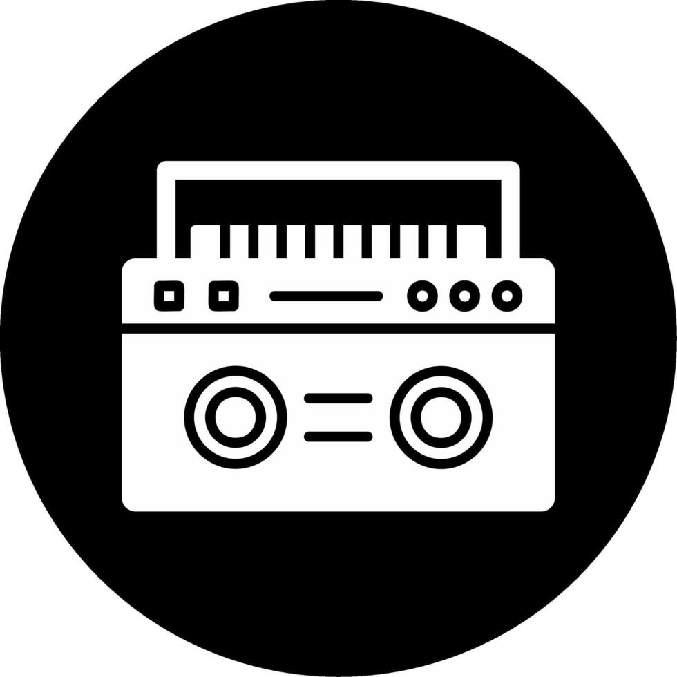 icône de vecteur de boombox