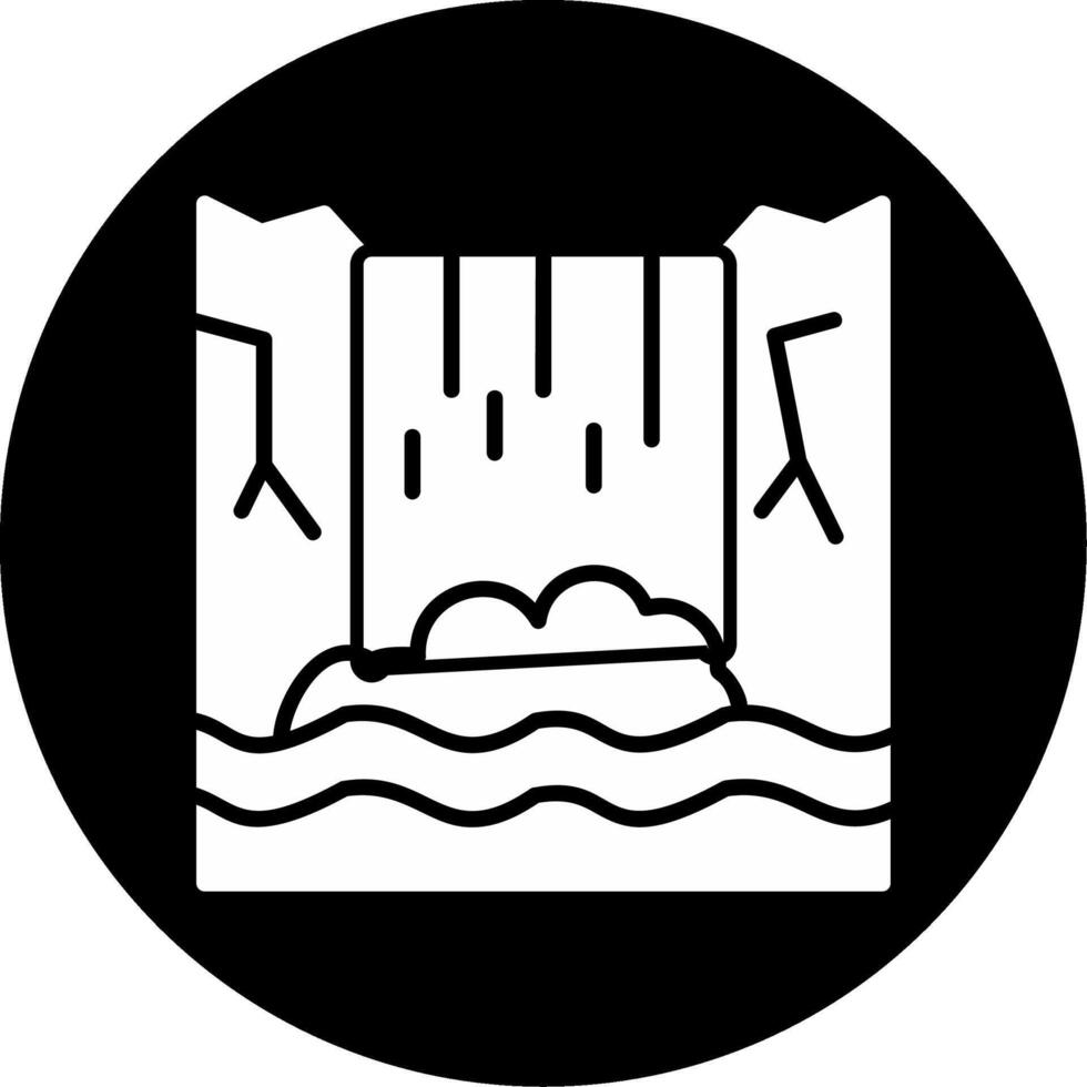 icône de vecteur de cascade