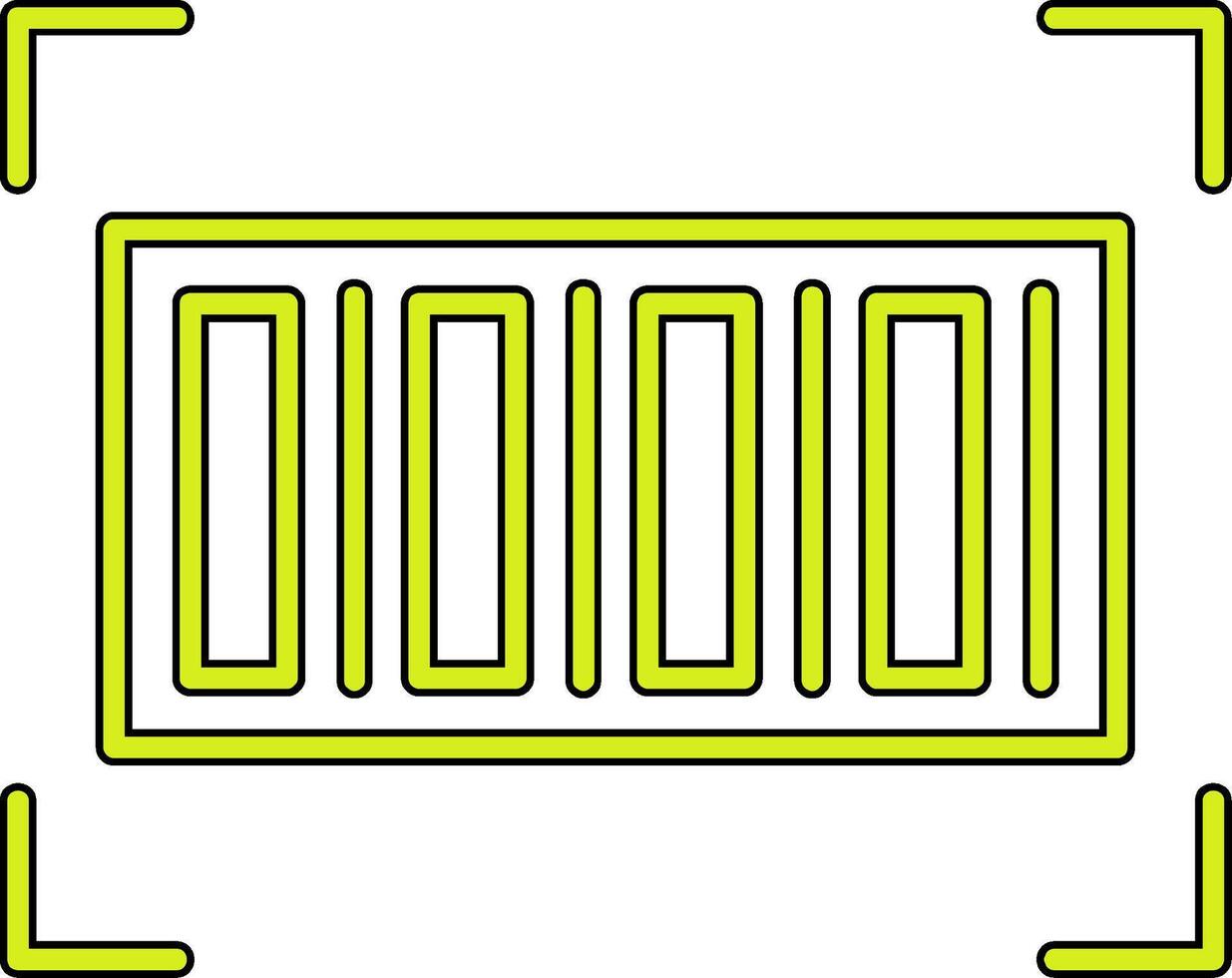 icône de vecteur de code à barres