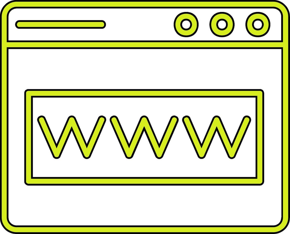 icône de vecteur web