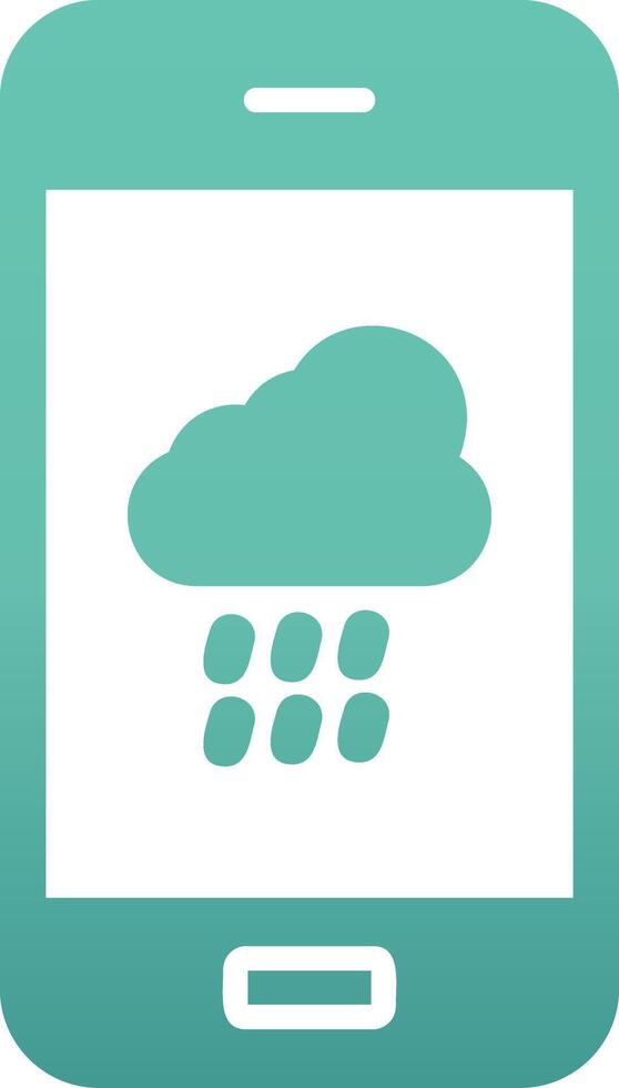 icône de vecteur d'application météo