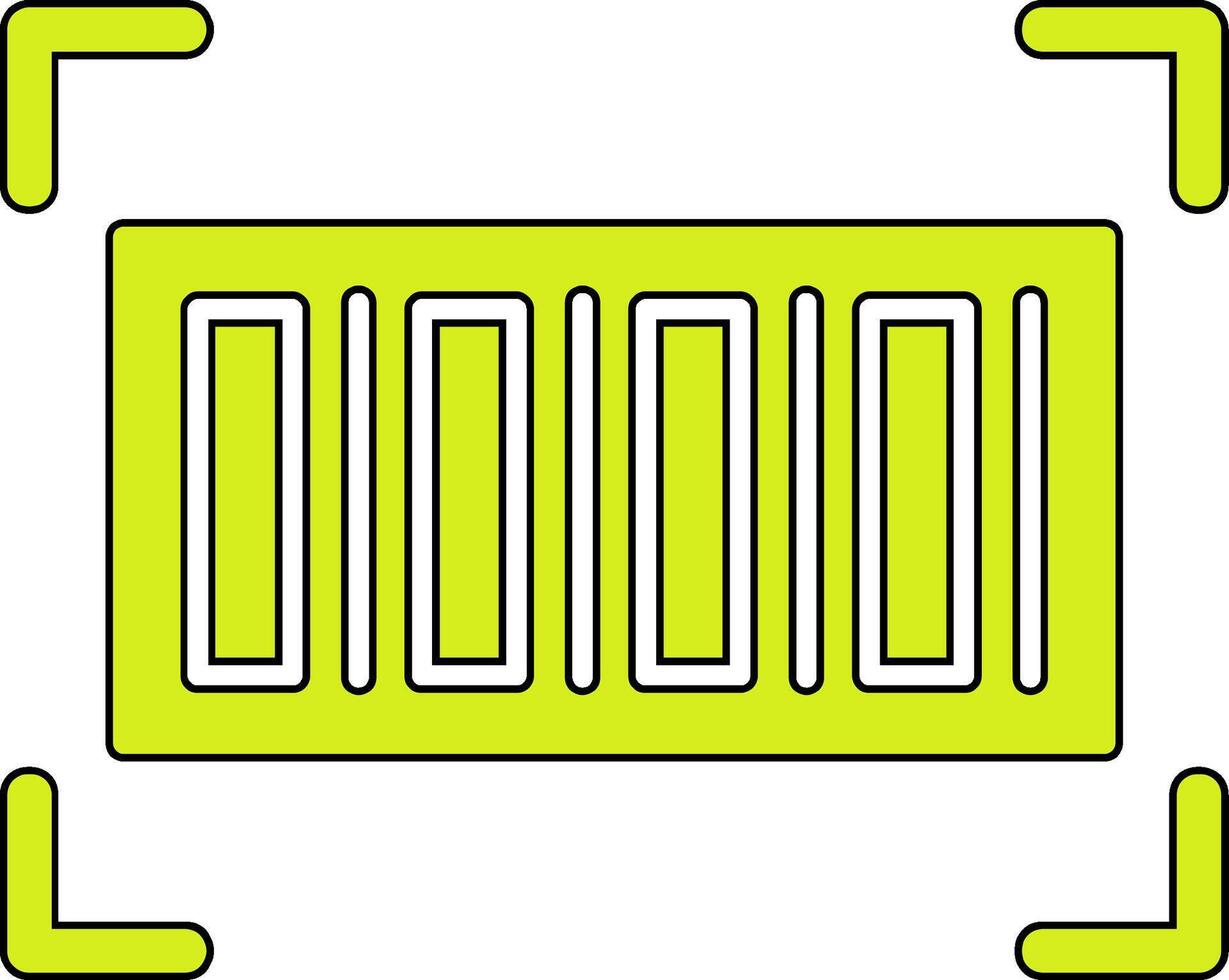 icône de vecteur de code à barres