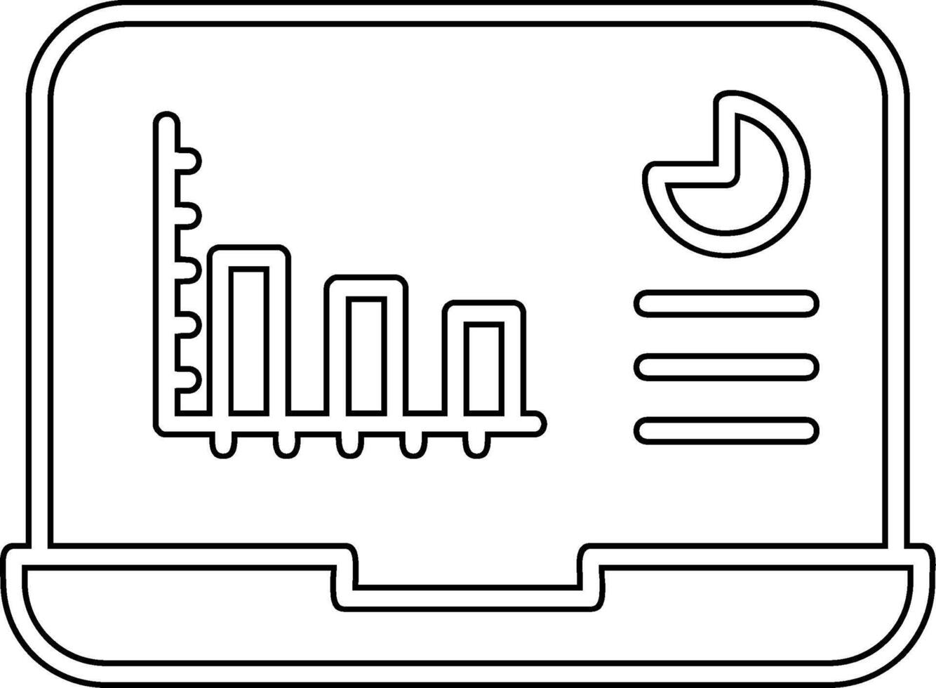 icône de vecteur d & # 39; analyse