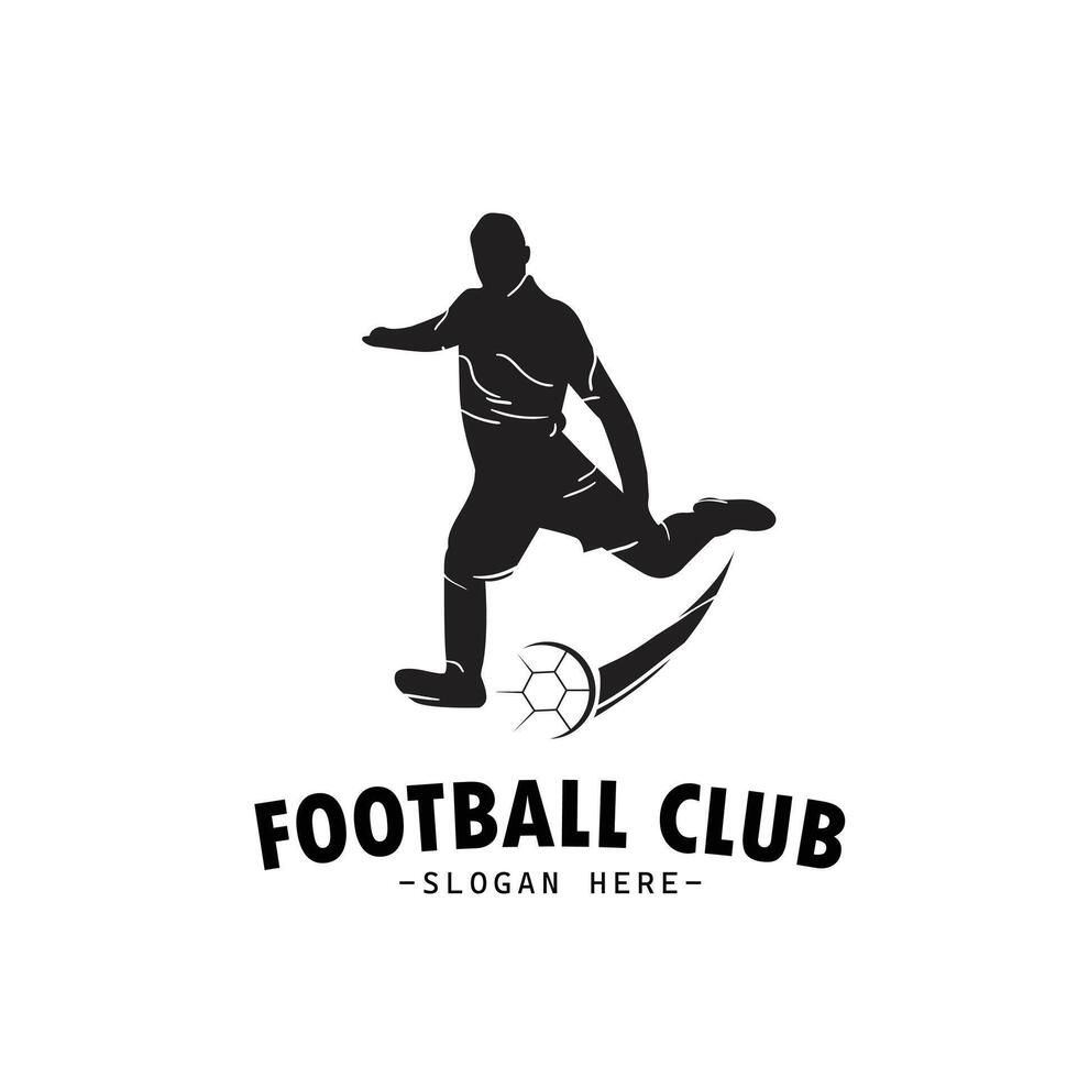 football club vecteur conception, football illustration, football joueur vecteur