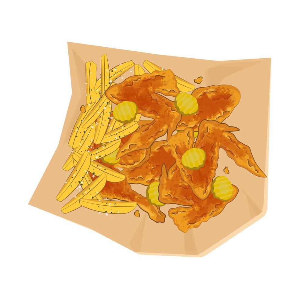 nashville chaud poulet vecteur illustration logo