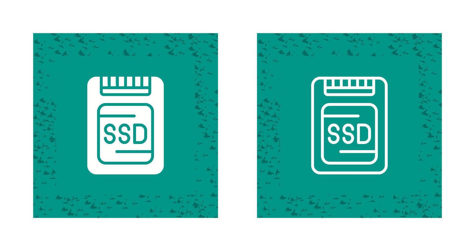 icône de vecteur ssd