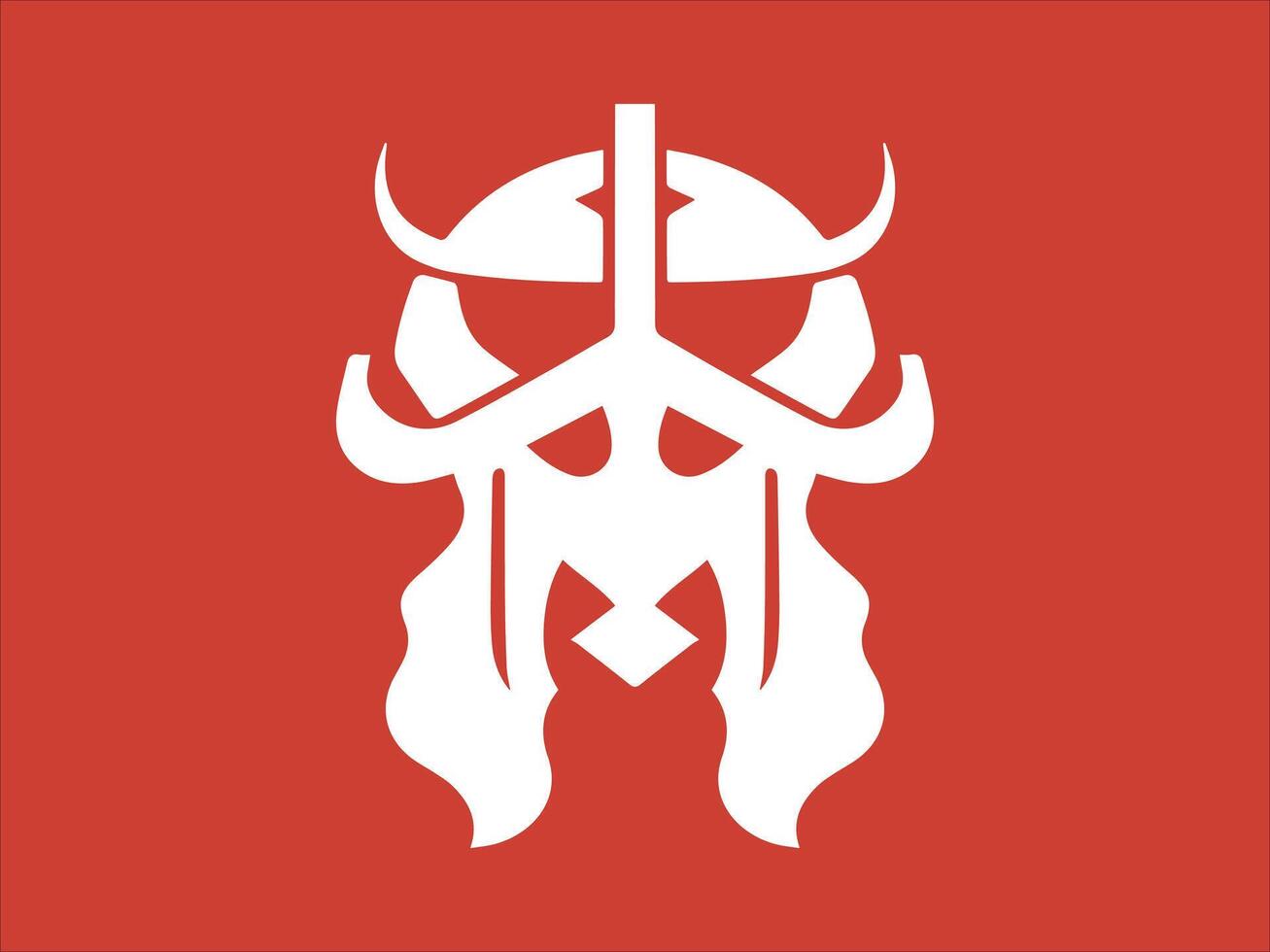 viking logo conception icône symbole vecteur illustration