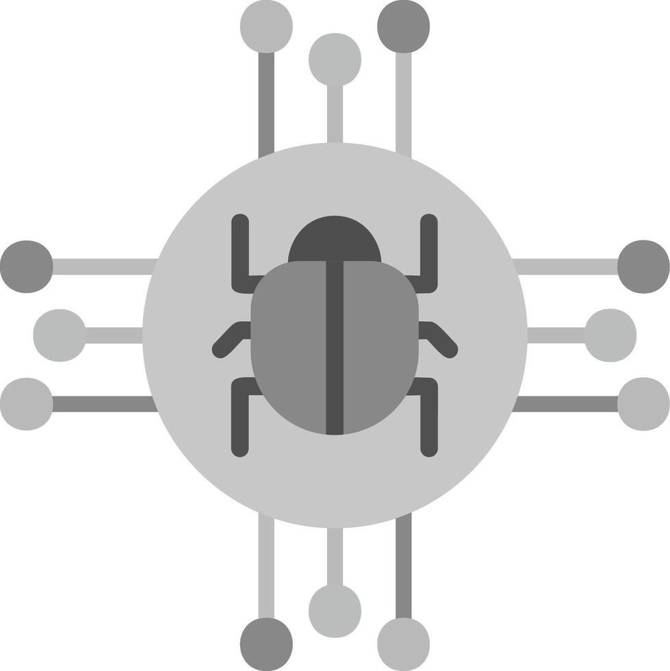 icône de vecteur de logiciel espion