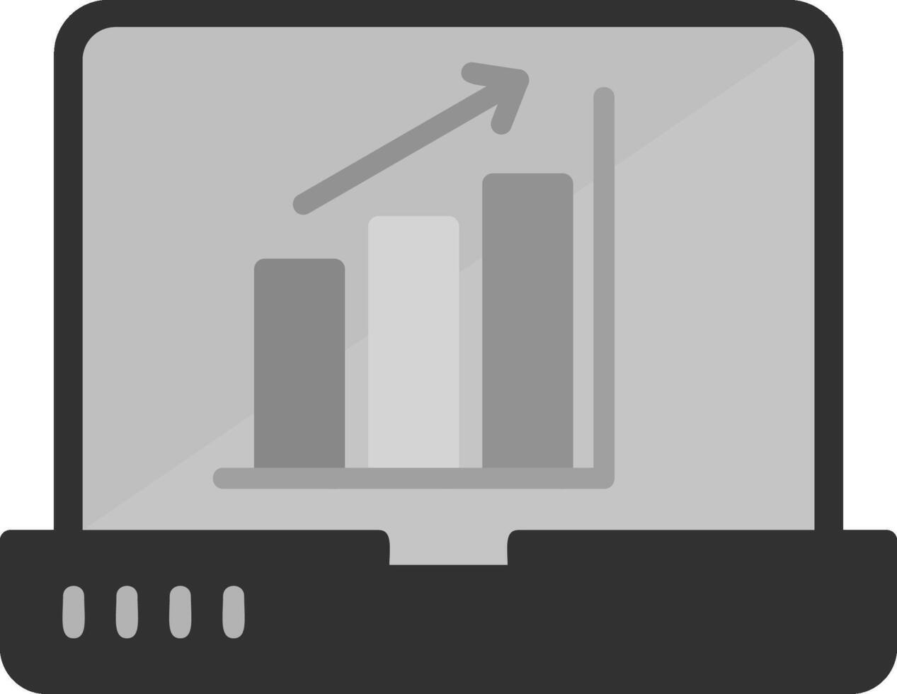 icône de vecteur de croissance