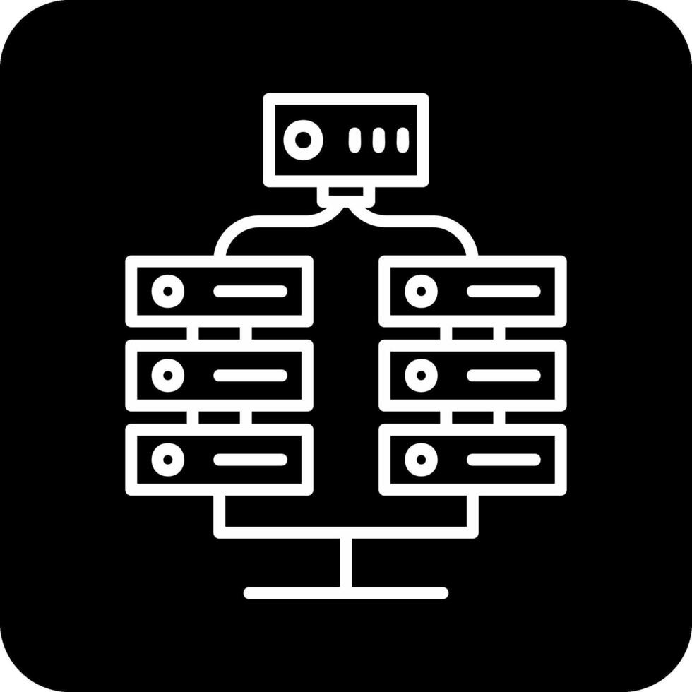 icône de vecteur de serveur
