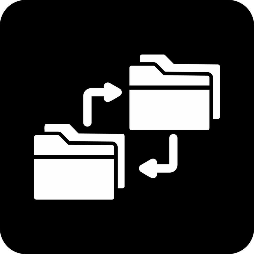 Les données copie vecteur icône