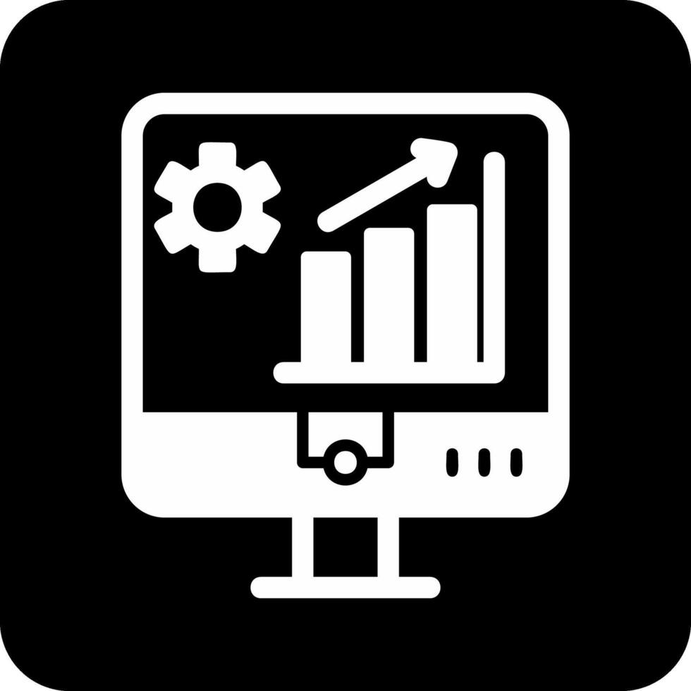 icône de vecteur d'analyse de marché