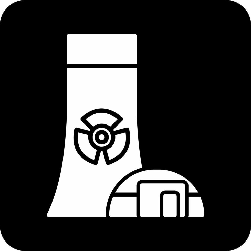nucléaire Puissance vecteur icône
